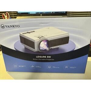 New Vankyo Leisure 3W Mini Projector - White